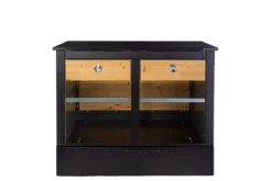 Der Merklinger Outdoor Modul "Eva" (2 Schubladen M. Ablage) -GrillMeister Verkaufsgeschäft 02 dermerklinger modul schublade offen outdoorkueche blende jpg