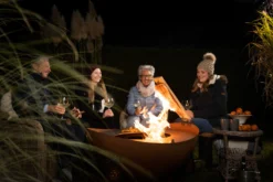 Feuerschale Feu Du Jardin WAVE, Rost -GrillMeister Verkaufsgeschäft 02 gartenfeuer wave rost optik 2