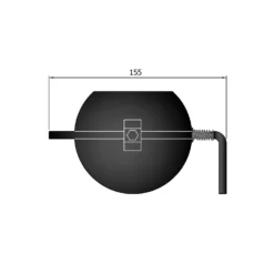Drosselklappe Rauchrohr Stahl Schwarz -GrillMeister Verkaufsgeschäft 12 5102tfinohtjqe9x