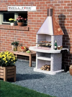 Grillkamin Wellfire AVANTA Mit Kupferhaube 5 Grillkamin Wellfire AVANTA Mit Kupferhaube -GrillMeister Verkaufsgeschäft 1228 1