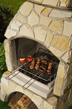 Grillkamin Wellfire LANDAU Rot-braun Mit Natursteinverkleidung 9 Grillkamin Wellfire LANDAU Rot-braun Mit Natursteinverkleidung -GrillMeister Verkaufsgeschäft 1252 3