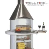 Grillkamin Wellfire DIORA Mit Edelstahlhaube