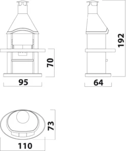 Grillkamin Wellfire DUNA COLORA Mit Kupferhaube 6 Grillkamin Wellfire DUNA COLORA Mit Kupferhaube -GrillMeister Verkaufsgeschäft 1257 1