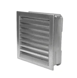 Außenluftgitter 23 X 23 Cm Mit Einbaurahmen
