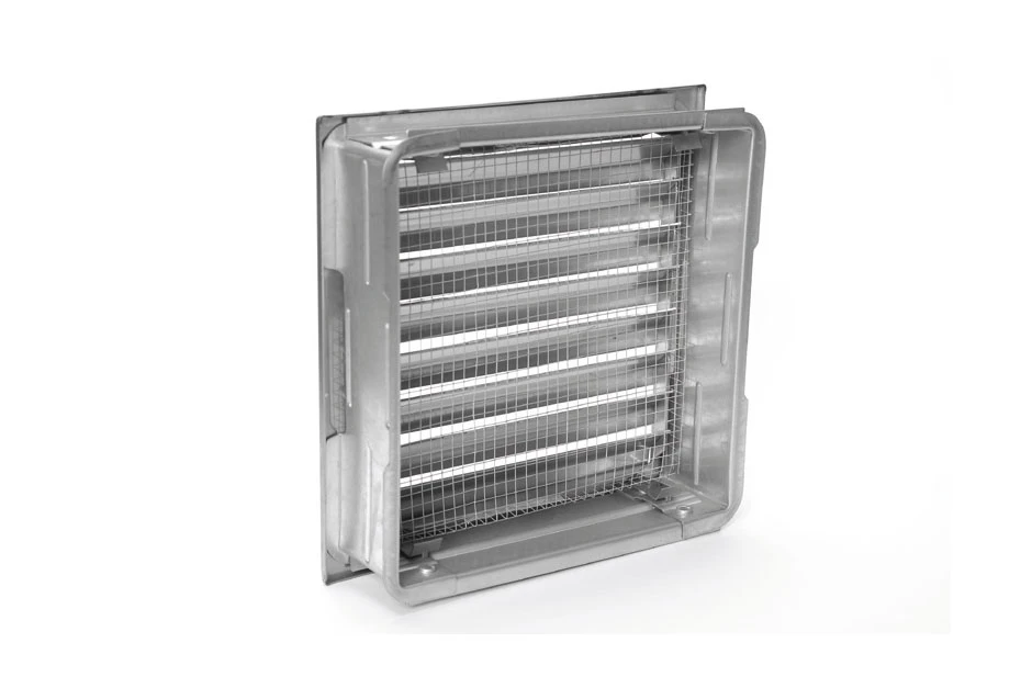 Außenluftgitter 23 X 23 Cm Mit Einbaurahmen 6 Außenluftgitter 23 X 23 Cm Mit Einbaurahmen – Bild 6