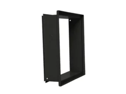 Einbaurahmen Für Lüftungsgitter Putzbündig Schwarz