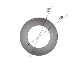 Wandrosette Stahl Randbreite 30 Mm Hellgrau -GrillMeister Verkaufsgeschäft 15 611zcgbmikmb2wsw