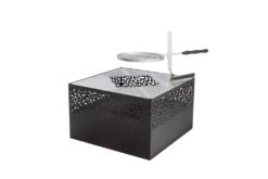 Feuerkorb Mit Grillplatte Feu Du Jardin CUBE 500 Inkl. Grillrost, Schwarz -GrillMeister Verkaufsgeschäft 176f4a943bf33833fe04269446ab3faa