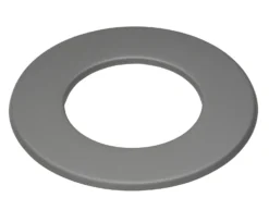 Wandrosette Stahl Randbreite 50 Mm Hellgrau