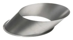 Wandfutter Rauchrohr Stahl Ø 150 Mm Unlackiert, Gewinkelt