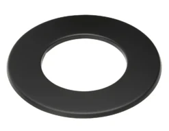 Wandrosette Rauchrohr Stahl Randbreite 30 Mm Schwarz