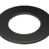 Wandrosette Rauchrohr Stahl Randbreite 50 Mm Schwarz