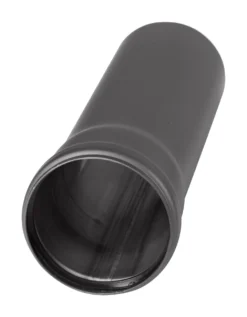 Pellet-Ofenrohr Stahl 250 Mm Schwarz