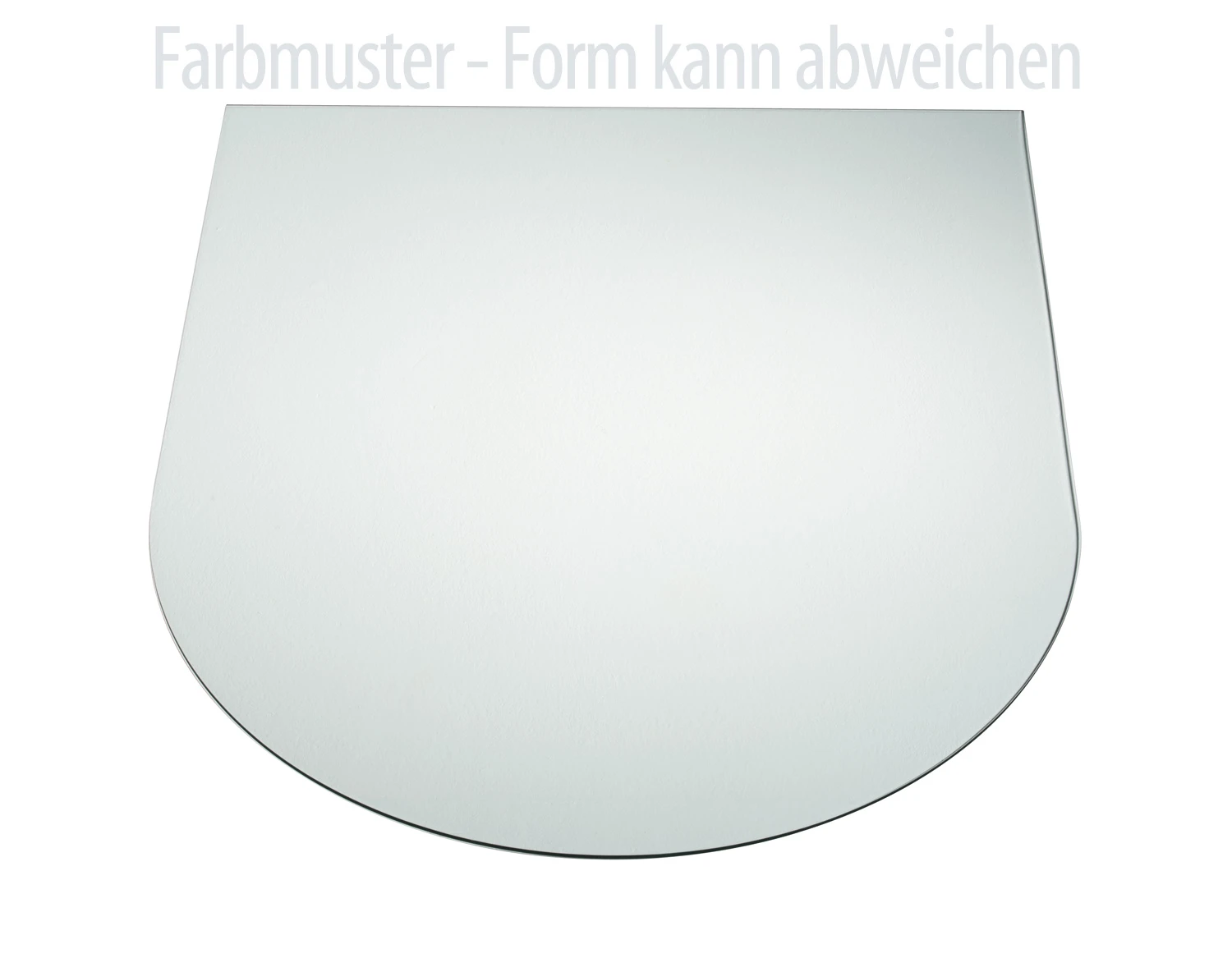 Kamin Bodenplatte, 6 Mm ESG-Klarglas, Segmentbogen 1000 X 1000 Mm 4 Kamin Bodenplatte, 6 Mm ESG-Klarglas, Segmentbogen 1000 X 1000 Mm – Bild 4