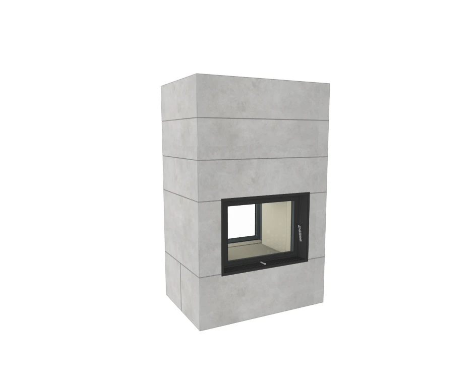 Kaminbausatz Brunner Systemkamin BSK 08 Kompakt Kamin Tunnel, 11 KW 2 Kaminbausatz Brunner Systemkamin BSK 08 Kompakt Kamin Tunnel, 11 KW – Bild 2