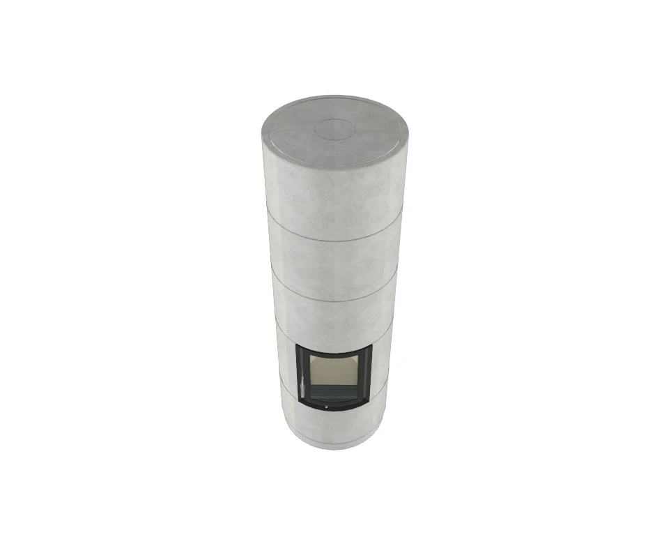 Brunner Klein-Speicherofen KSO 33r Mit Wärmebetonverkleidung 3 Brunner Klein-Speicherofen KSO 33r Mit Wärmebetonverkleidung – Bild 3