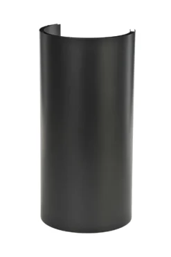 Hitzeschild Doppelwandig Für Rauchrohr Stahl 460 Mm Ø 150 Mm Schwarz -GrillMeister Verkaufsgeschäft 2948 1