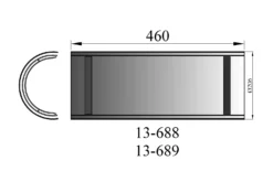 Hitzeschild Doppelwandig Für Rauchrohr Stahl 460 Mm Ø 150 Mm Schwarz -GrillMeister Verkaufsgeschäft 2948 2