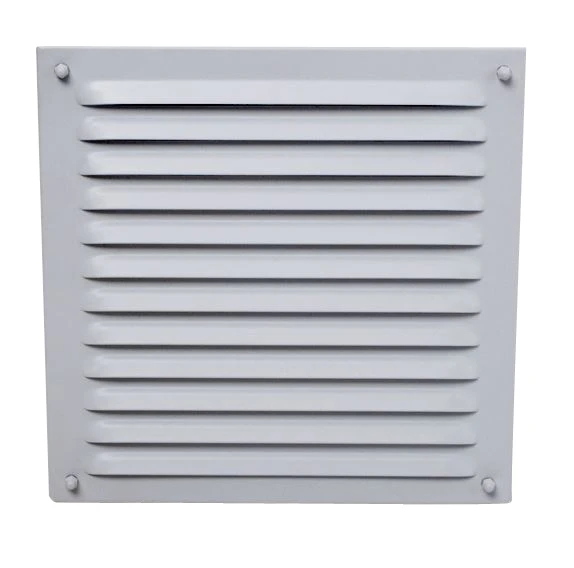 Außenluftgitter 23 X 23 Cm Mit Anschlussstutzen Weiß 1 Außenluftgitter 23 X 23 Cm Mit Anschlussstutzen Weiß