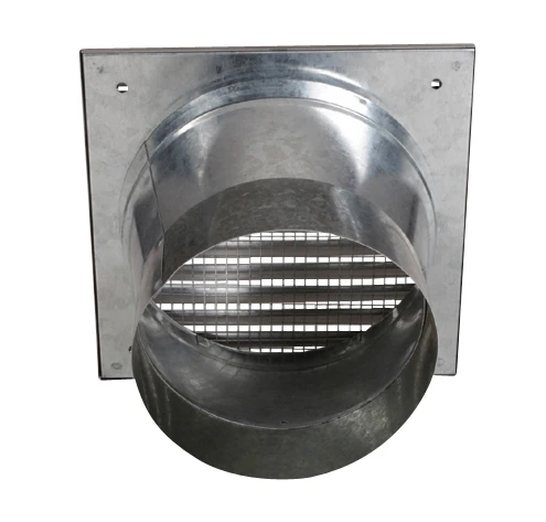 Außenluftgitter 23 X 23 Cm Mit Anschlussstutzen Weiß 5 Außenluftgitter 23 X 23 Cm Mit Anschlussstutzen Weiß – Bild 5