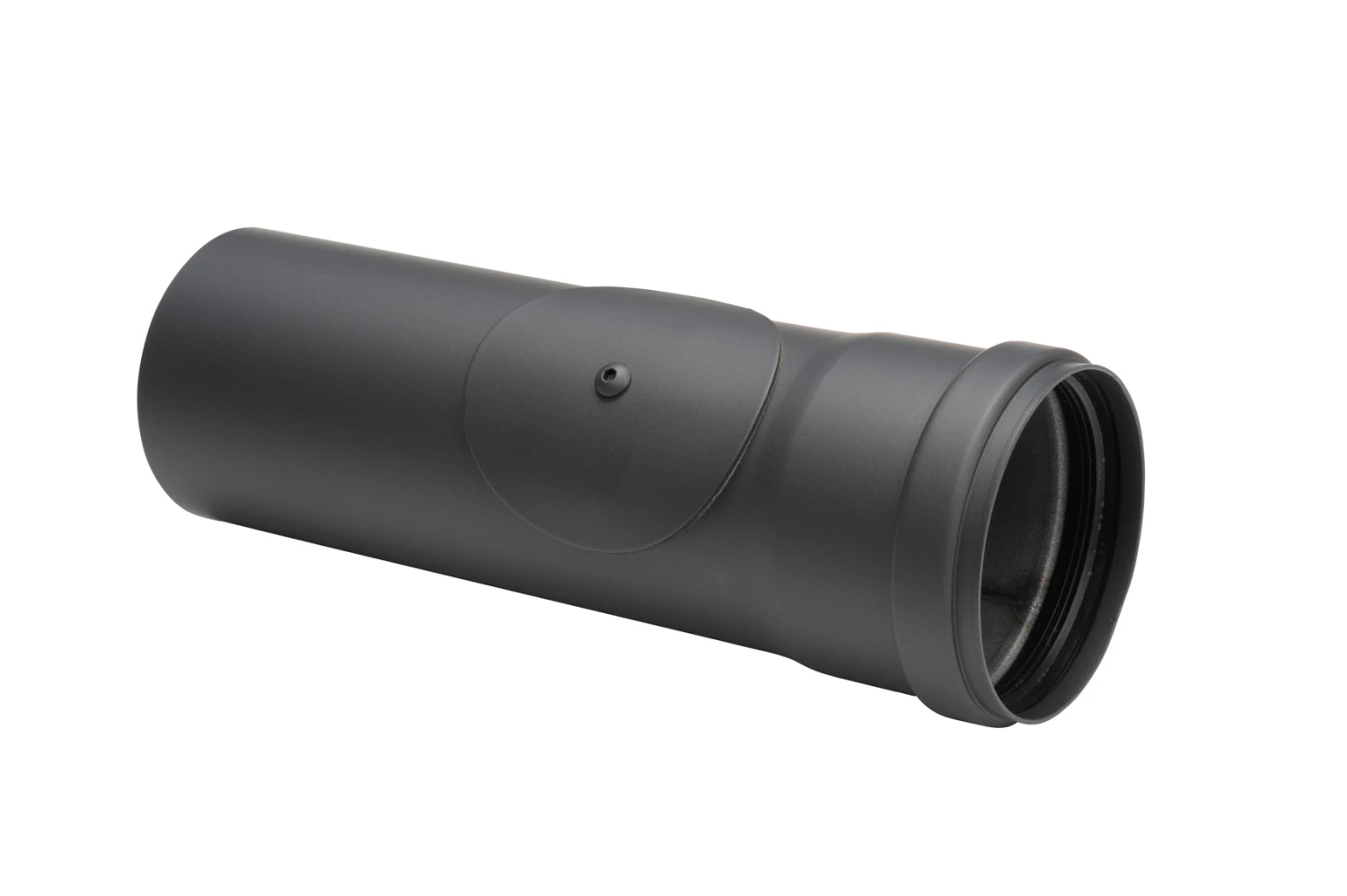 Pellet-Ofenrohr Stahl 250 Mm Schwarz Mit Prüföffnung 1 Pellet-Ofenrohr Stahl 250 Mm Schwarz Mit Prüföffnung