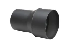 Steckverbinder, Reduzierung, Muffe-Muffe Für Pelletrohr Schwarz