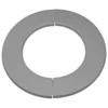 Wandrosette Rauchrohr Stahl Zweiteilig Randbreite 52 Mm Ø 155 Mm Hellgrau