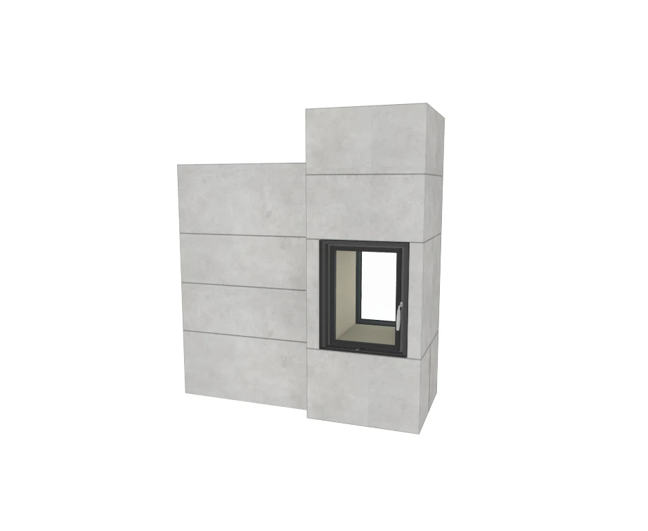 Kaminbausatz Brunner Systemofen BSO 03 Tunnel HKD 2.2 DF, 9 KW 2 Kaminbausatz Brunner Systemofen BSO 03 Tunnel HKD 2.2 DF, 9 KW – Bild 2