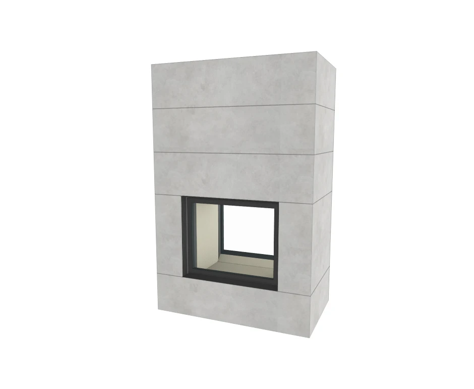 Kaminbausatz Brunner BSK 04 Stil Kamin Tunnel Schiebetür-Kipptür, 10,5 KW 3 Kaminbausatz Brunner BSK 04 Stil Kamin Tunnel Schiebetür-Kipptür, 10,5 KW – Bild 3