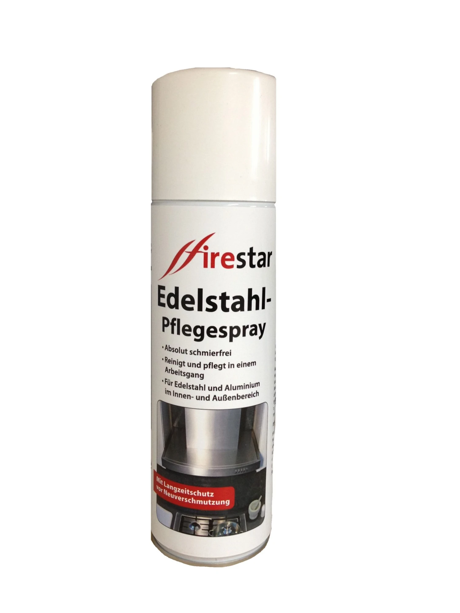Firestar Edelstahl Pflegespray 300 Ml 2 Firestar Edelstahl Pflegespray 300 Ml – Bild 2