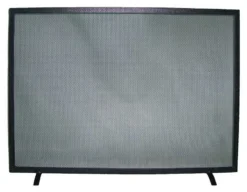 Kamingitter Schmiedeeisen Lienbacher, 1-teilig Schwarz