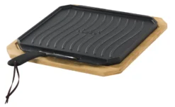 Cozze Gusseisenpfanne Mit Bambus Servierbrett, 33x33 Cm -GrillMeister Verkaufsgeschäft 46401z0jpsx4okcvfj scaled