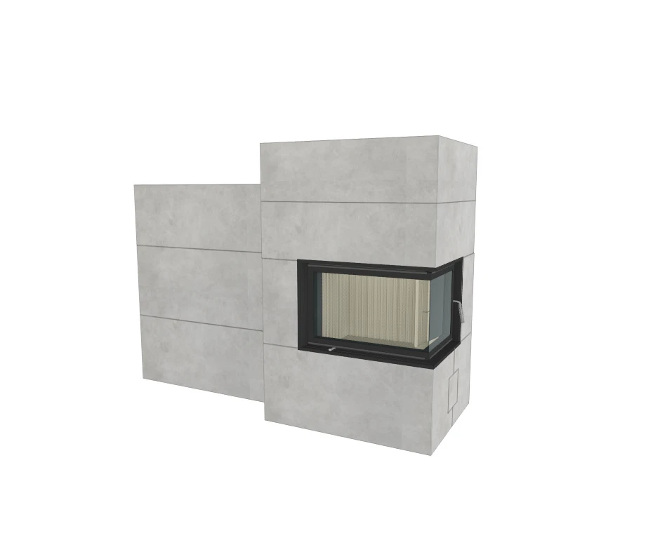 Grundofen Brunner BSG 02 Modul Speicher Stein Nebenstehend, Niedrig 1 Grundofen Brunner BSG 02 Modul Speicher Stein Nebenstehend, Niedrig