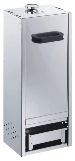 Peetz Räucherofen 260 Mit Schiebetür Inkl. Grundausstattung, Edelstahl