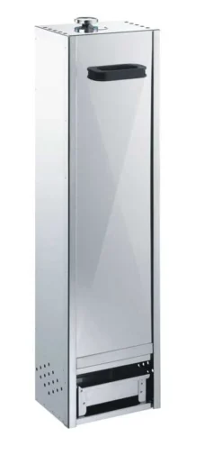 Peetz Räucherofen 340 Mit Schiebetür Inkl. Grundausstattung, Edelstahl