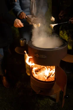 Fondueofen Feu Du Jardin DELUXE Rost Inkl Grillrost, Edelstahlpfanne -GrillMeister Verkaufsgeschäft 4v6a4458 bearbeitet2