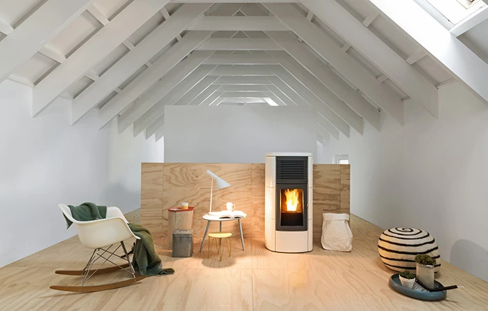 Pelletofen MCZ CLUB Air Maestro M3, 10 KW 4 Pelletofen MCZ CLUB Air Maestro M3, 10 KW – Bild 4