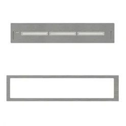 Einbauprofil XL Mit Bio Ethanol Brenner Silber Xaralyn -GrillMeister Verkaufsgeschäft 5176df053ccc977851a74edaadd93f11