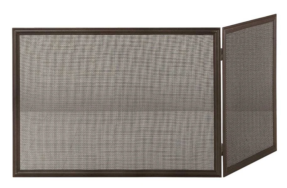 Kamingitter Stahl Heibi, 2-teilig Schwarz 1 Kamingitter Stahl Heibi, 2-teilig Schwarz