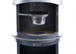 Grilltopf Mit Henkel Edelstahl Für Firestar Grillkamin CLASSIC 700