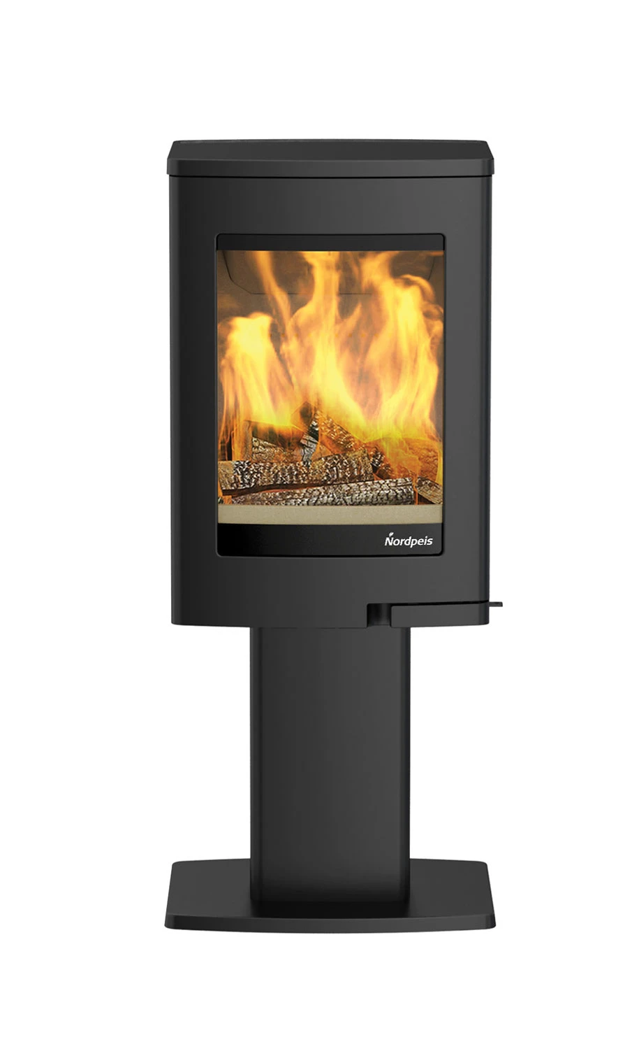 Kaminofen Nordpeis UNO 1 Schwarz, 4 KW 1 Kaminofen Nordpeis UNO 1 Schwarz, 4 KW