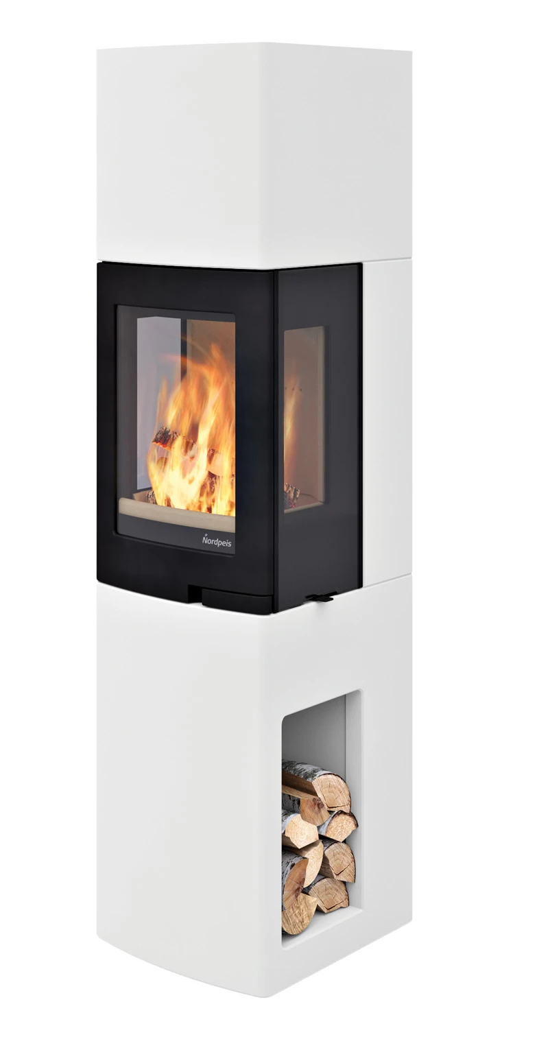 Kaminbausatz Nordpeis LISBOA, 4 KW 1 Kaminbausatz Nordpeis LISBOA, 4 KW