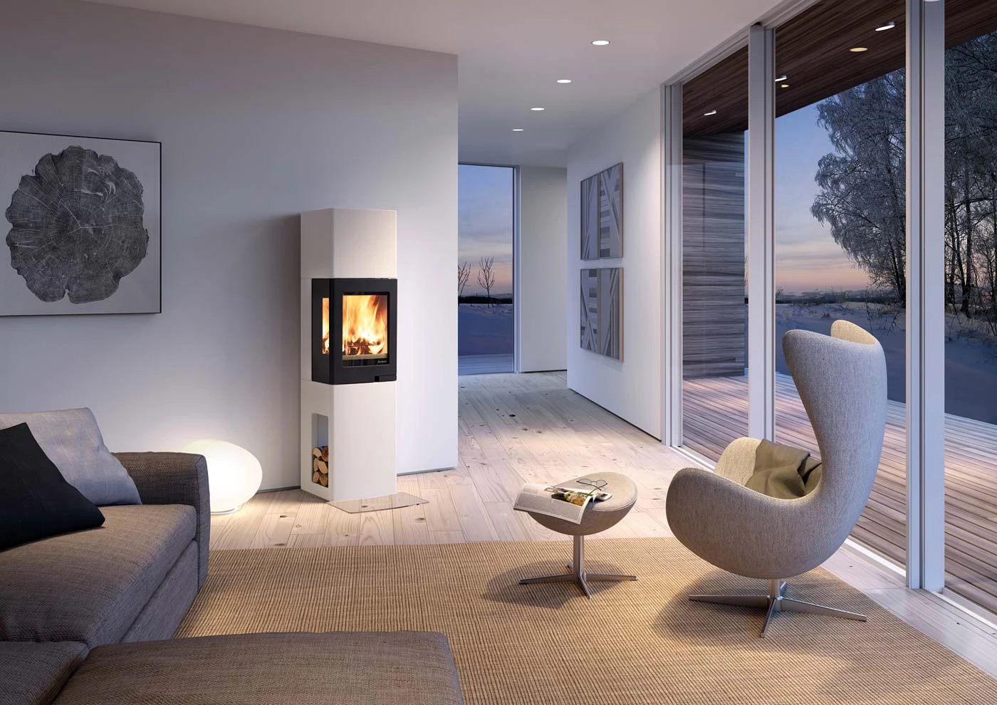 Kaminbausatz Nordpeis LISBOA, 4 KW 6 Kaminbausatz Nordpeis LISBOA, 4 KW – Bild 6