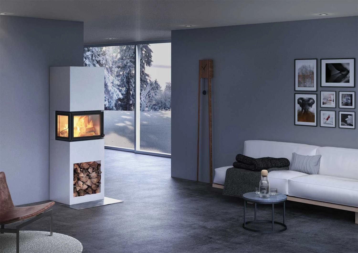 Kaminbausatz Nordpeis PRAHA N-21, 6 KW 6 Kaminbausatz Nordpeis PRAHA N-21, 6 KW – Bild 6