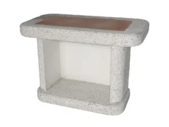 Beistelltisch Für Grillkamin SIESTA Weiß