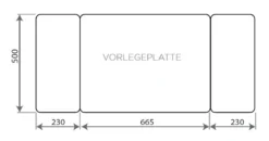 Vorlegeplatte ESG Klarglas Nordpeis Kaminbausatz Stockholm