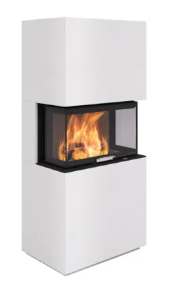 Kaminbausatz Nordpeis MONACO HIGH BASE IR Super Max, 8 KW