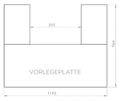 Vorlegeplatte ESG Klarglas Nordpeis Kaminbausatz Pisa
