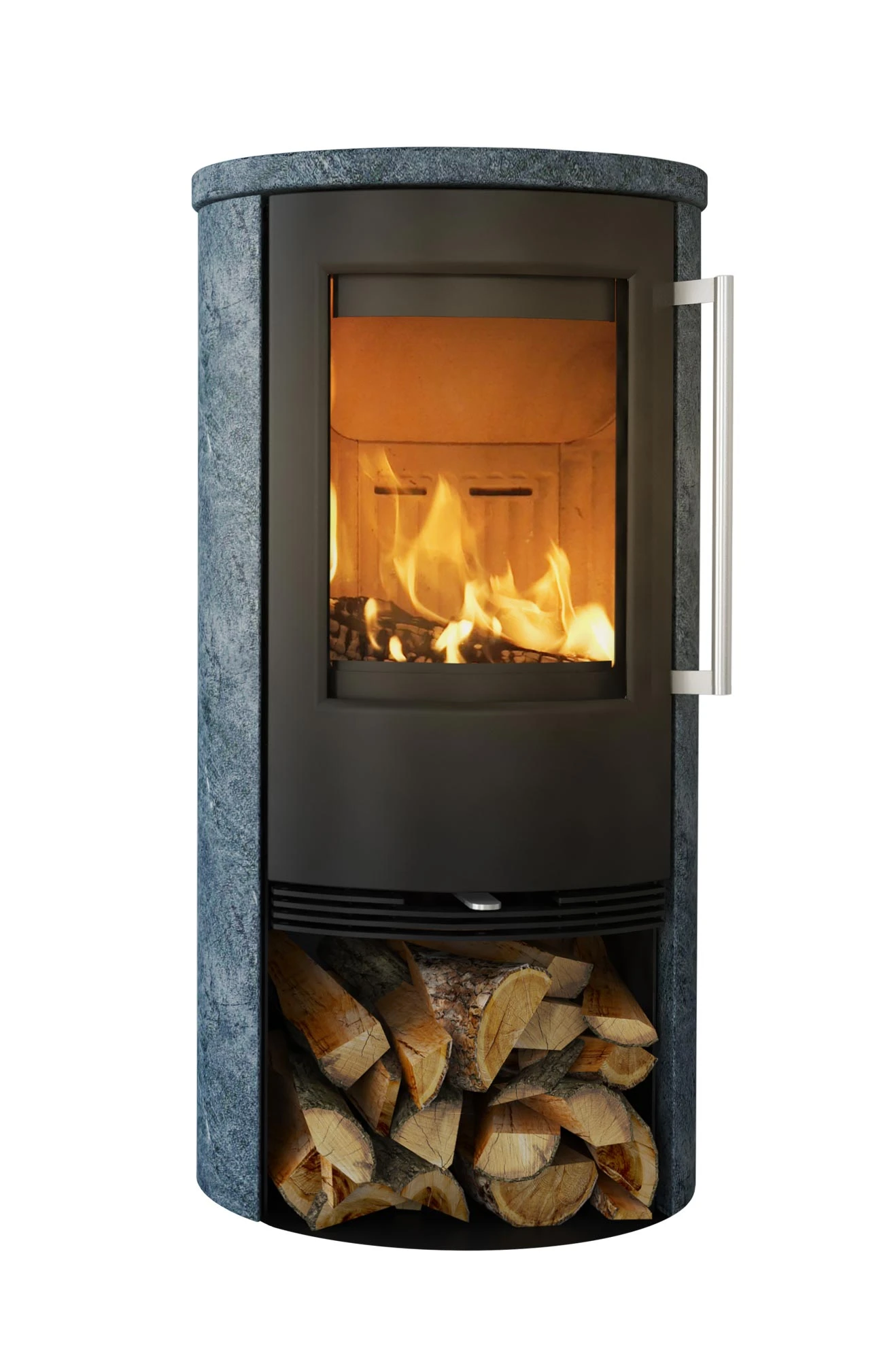 Kaminofen TermaTech TT21RS Speckstein Matt, 5 KW 2 Kaminofen TermaTech TT21RS Speckstein Matt, 5 KW – Bild 2