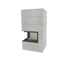 Kaminbausatz Brunner Systemkamin BSK 02 Eck Kamin Rechts Schiebetür, 11 KW -GrillMeister Verkaufsgeschäft 62d1e003043a945b8c7d56fc1a0861a1